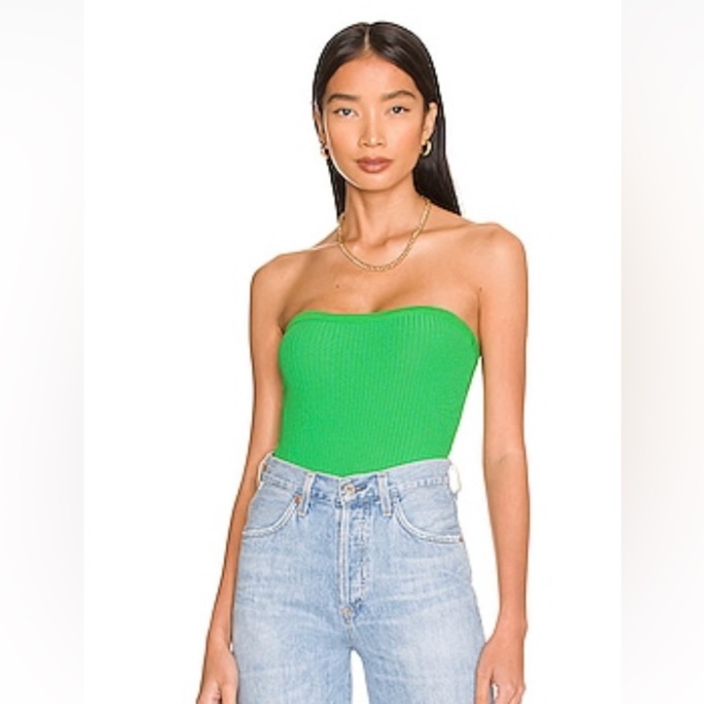 Superdown Maiah Strapless Bodysuit